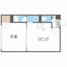 ＫＤビル 1DKの間取り