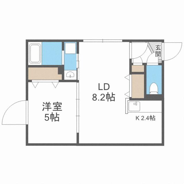 間取り図 Posh桑園　ポッシュ桑園