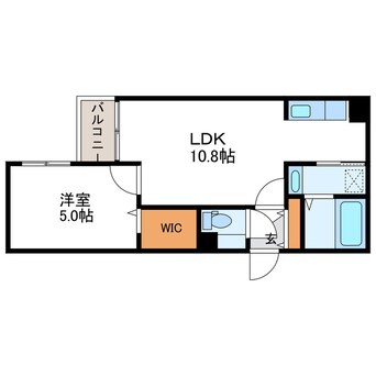 間取図 パークサイド北8条