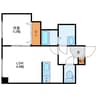 ノースマンション北10条 1LDKの間取り