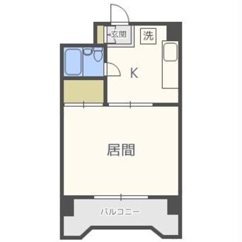 間取図 サンスイートヴィラ