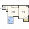 ロイヤルステージN16 1DKの間取り