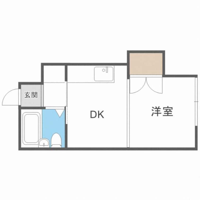 間取図 ロイヤルステージN16