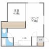 TAMURA　MANSION 1LDKの間取り