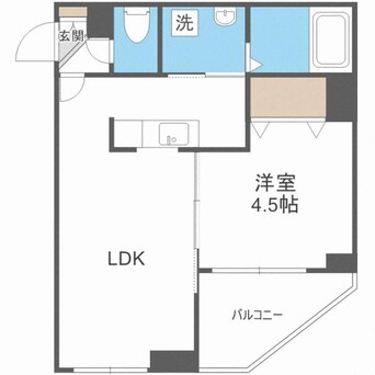 間取図 レジディア北二条イーストⅢ