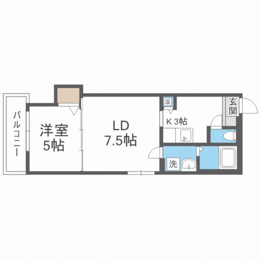 間取図 Advance N19　アドバンスN19