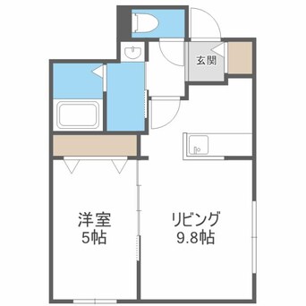 間取図 仮)プレスタ北10東11MS