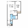 仮)プレスタ北10東11MS 1LDKの間取り