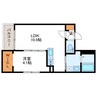 仮)N27W3 MS 1LDKの間取り