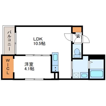 間取図 仮)N27W3 MS