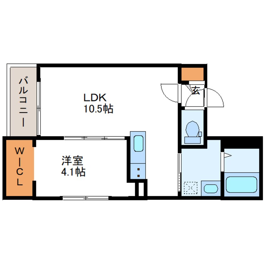 間取図 仮)N27W3 MS