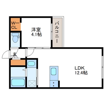 間取図 仮)N27W3 MS