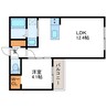 仮)N27W3 MS 1LDKの間取り