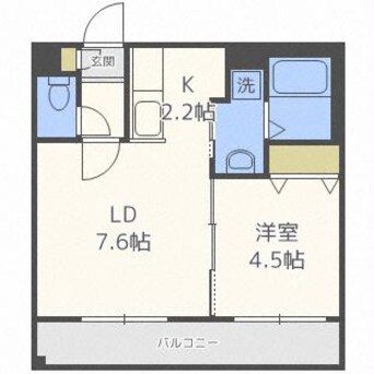 間取図 Saqras　サクラス
