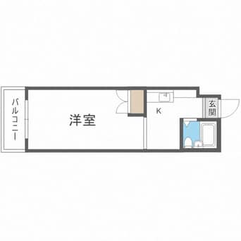 間取図 ノースポール北大前
