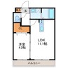 グランドライン 1LDKの間取り