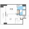 TEADA北4条　ティーダ北4条 1LDKの間取り