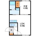シャトーN21の間取図