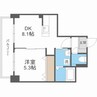 クラッセ北大前 1LDKの間取り