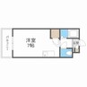 ハイツフランセ１９ 1Rの間取り
