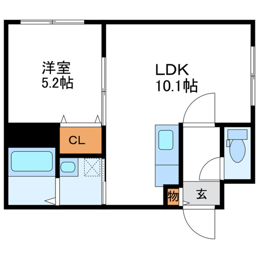 間取図 レグルス14