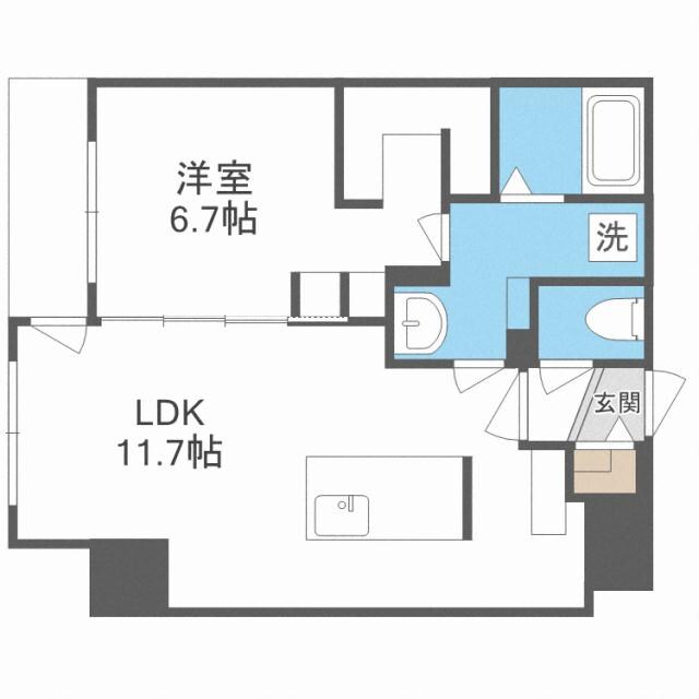 間取り図 スペチアーレ札幌東