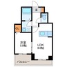 エーデルホフ 1LDKの間取り