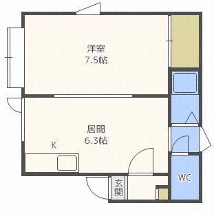 間取り図 リバージュヴィラ２４