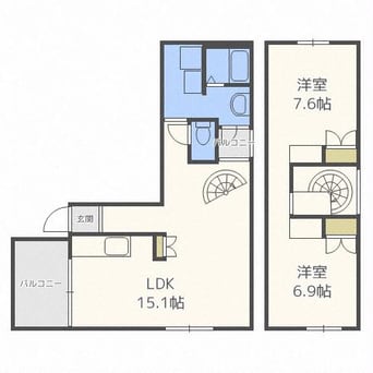 間取図 エミアス