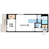 PRIME　URBAN北14条　プライムアーバン北14条 1LDKの間取り