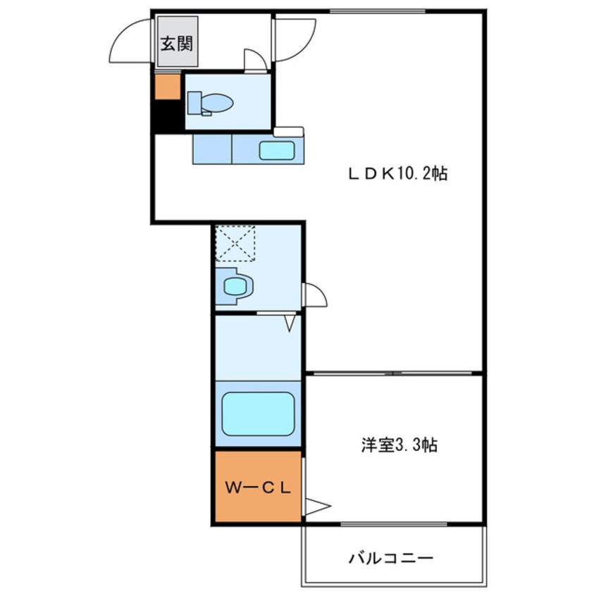 間取図 GIULIA196　ジュリア196