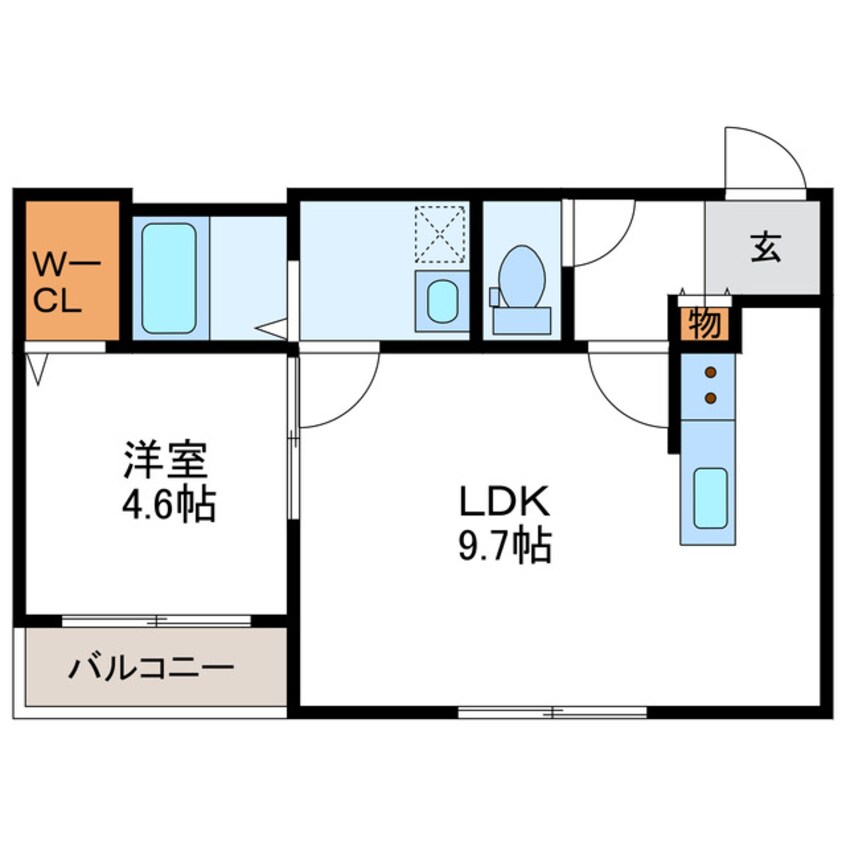 間取図 RITZ　GRANDE　N23　リッツグランデN23