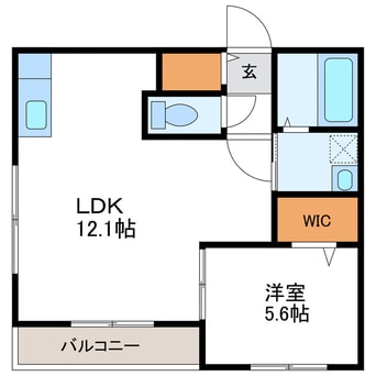 間取図 ガーデンテラスN17