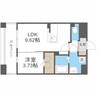 LIBTH桑園 1LDKの間取り