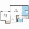 ラ・アクシアⅤ 1LDKの間取り