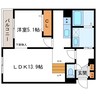 Partire N21　パルティーレN21 1LDKの間取り
