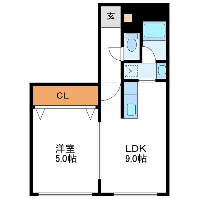 間取り図 LE・EST VI　ル・エスト6