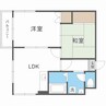 ソシアルコートN２５ 2DKの間取り
