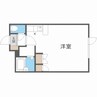 ルーベンクラッセ 1Kの間取り