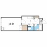 ベルメゾン北22条 1Kの間取り