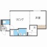 エビスパレス25 1LDKの間取り