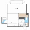 ノースコート18 1Kの間取り