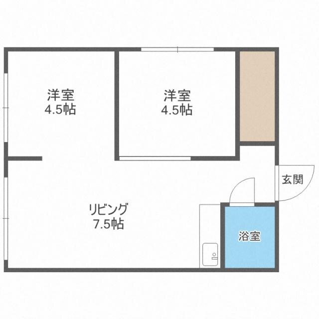 間取り図 ハイデンスMM北20条