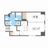 ルラシオン札幌駅前 1LDKの間取り