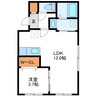 Victoire麻生　ヴィクトワール麻生 1LDKの間取り