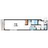 東洋ハイツ　Ａ棟 1Kの間取り