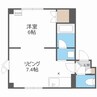 ミヤタハイツ 1DKの間取り