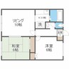 HOKUEI２１　ホクエイ21 2LDKの間取り