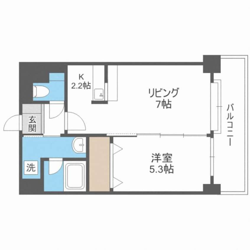 間取図 PRIME　URBAN北3条通　プライムアーバン北３条通