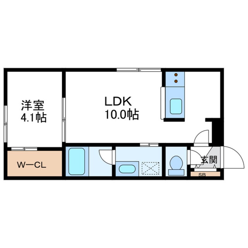 間取図 Carrera146　カレラ146